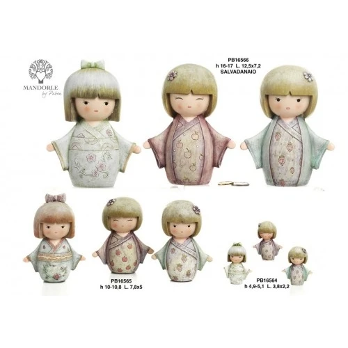 GIAPPONESINA 5.1 CM. 3 AS. RESINA