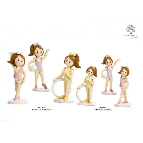 GINNASTA 15 CM. RESINA