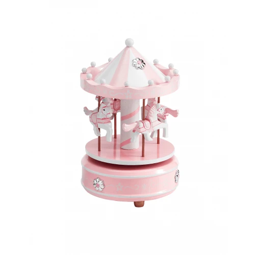 GIOSTRA CARILLON CON FIORI ROSA