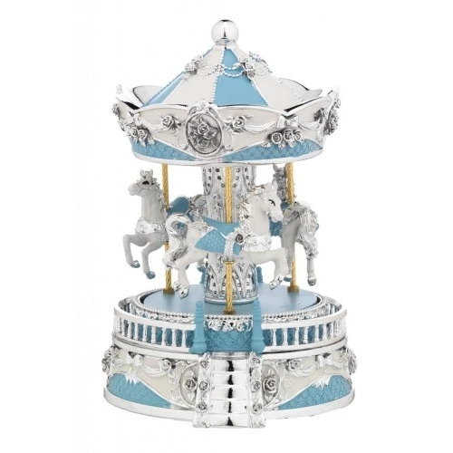 GIOSTRA CON SCALINATA H. 15,5 - AZZURRA