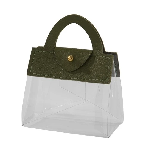 PORTACONFETTI GRAZIA BORSETTA VERDE CM.7 H.9