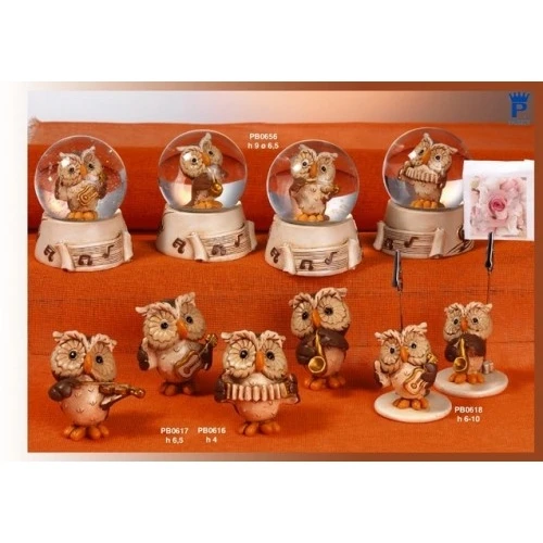 CLIP PORTAFOTO GUFO 6 CM RESINA