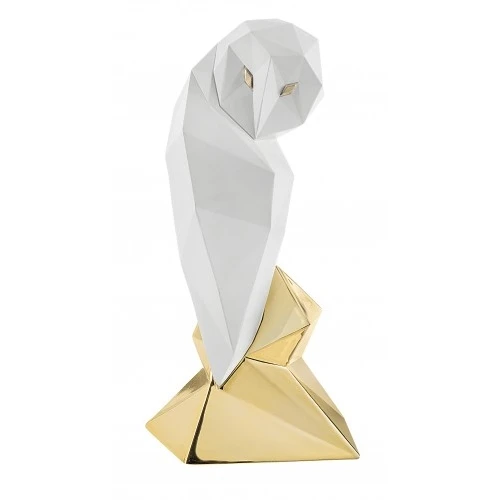 GUFO STIL. H.16 BIANCO/ORO