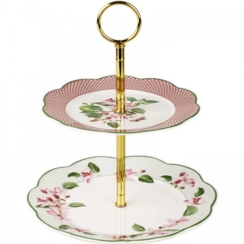 HORTICOOL ALZATA 2 PIANI PORCELLANA