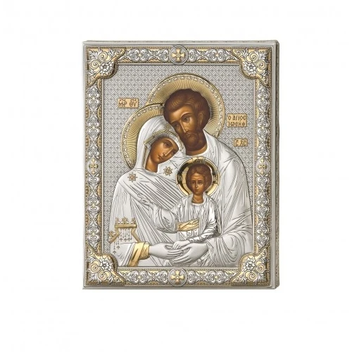 icona “Sacra Famiglia” oro – 9×13 cm