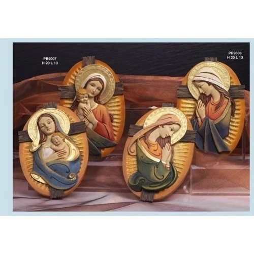 ICONA MADONNA 20 CM.2 AS. DA APPENDERE