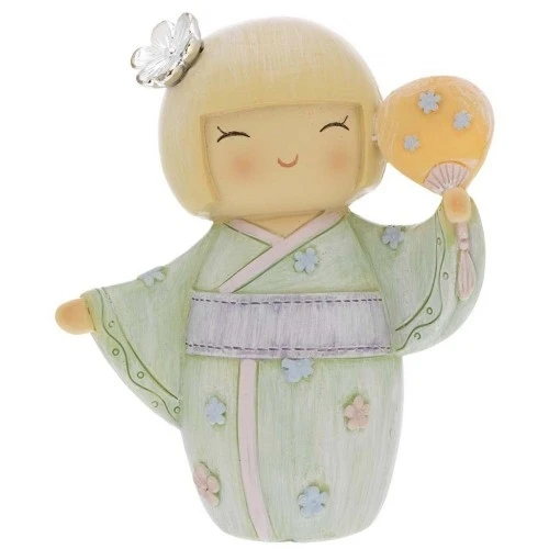 KOKESHI DIFFUSORE CON VENTAGLIO H. 8,5