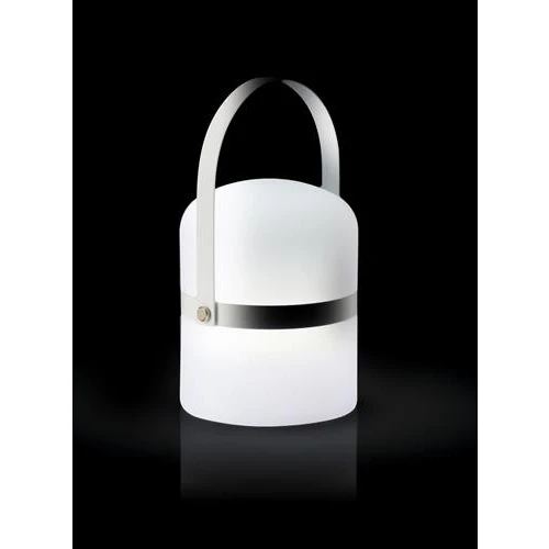 LAMPADA LED MANICO METALLO BIANCO