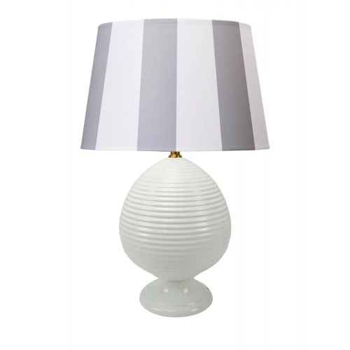 LAMPADA BIANCA BASE PORCELLANA