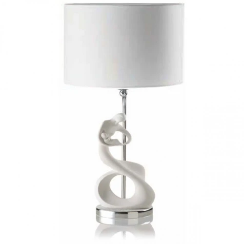 Lampada da tavolo con scultura La Maternità 