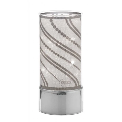 LAMPADA IN VETRO H. 20 CON DECORO TORCIGLIONE