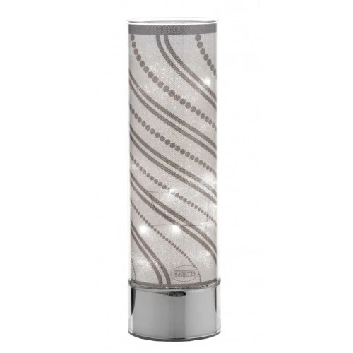 LAMPADA IN VETRO H. 30 CON DECORO TORCIGLIONE