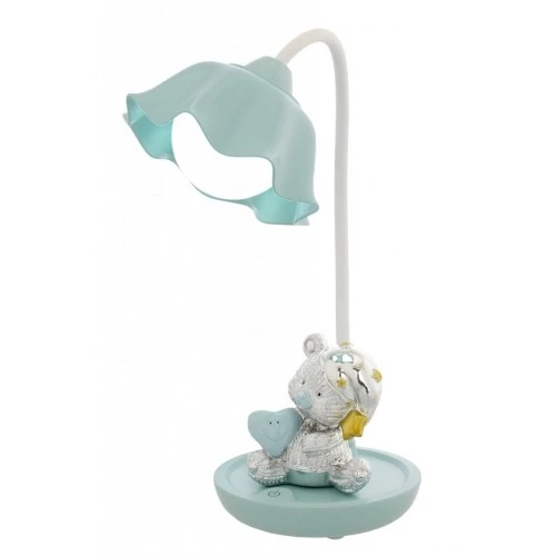 LAMPADA LED CON TOUCH E ORSETTO AZZURRO