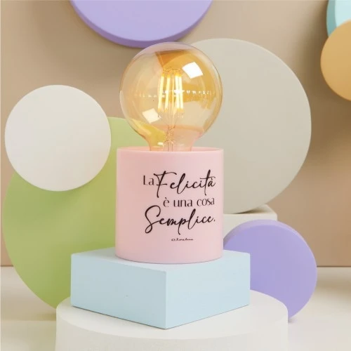 LAMPADA LED ROSA - CLARALUNA 2025