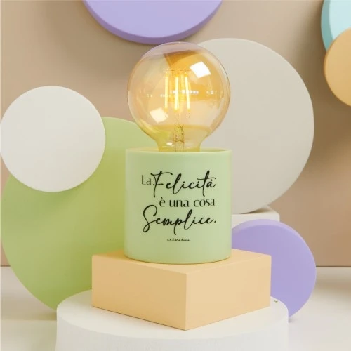 LAMPADA LED VERDE - CLARALUNA 2025