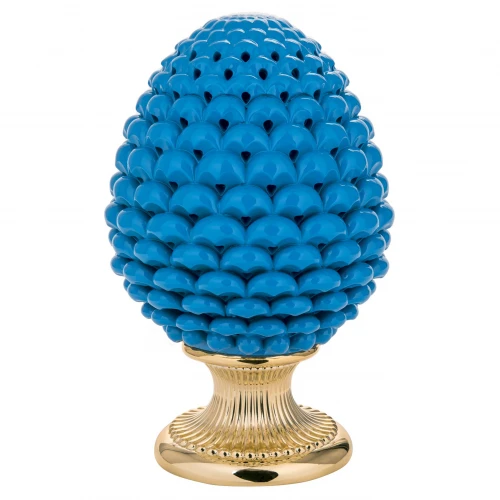 LAMPADA PIGNA BLU H.35