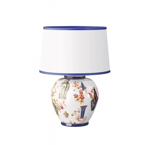 LAMPADA POUTICHE BASE PORCELLANA