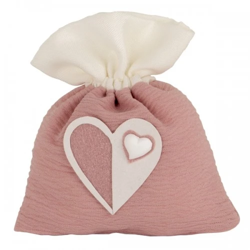 LIGHT BAG CONFETTI ROSA ANTICO CM.10X12 