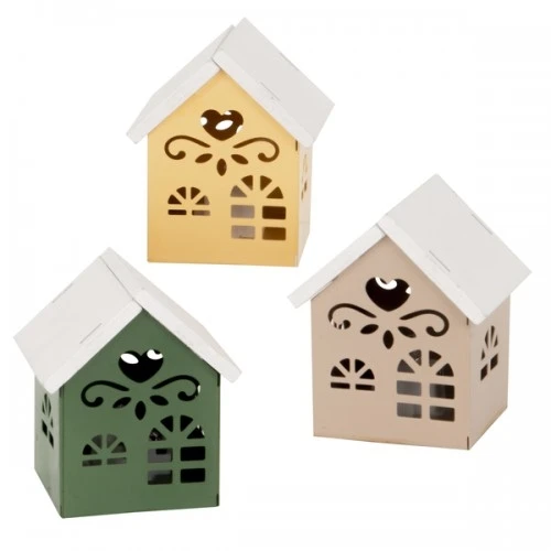 SCATOLINA CONFETTI LITTLE HOUSE LED H.7