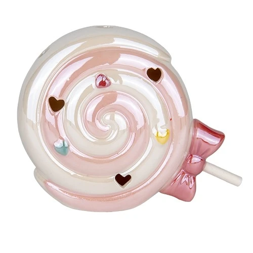 BOMBONIERA LOLLIPOP LED ROSA CM.12 