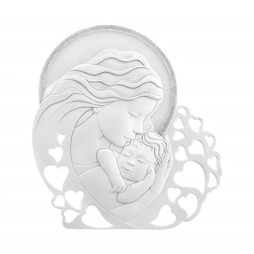 MADONNA C/BIMBO 16X15 BIANCA