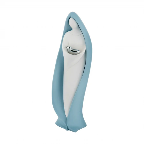 MADONNA C/BIMBO CELESTE H28