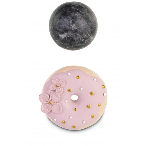MAGNETE DONUT CIPRIA FIORI GLITTER