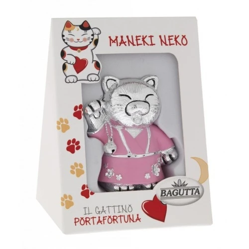 MANEKI NEKO CON ZAMPA DX ALZATA - ROSA