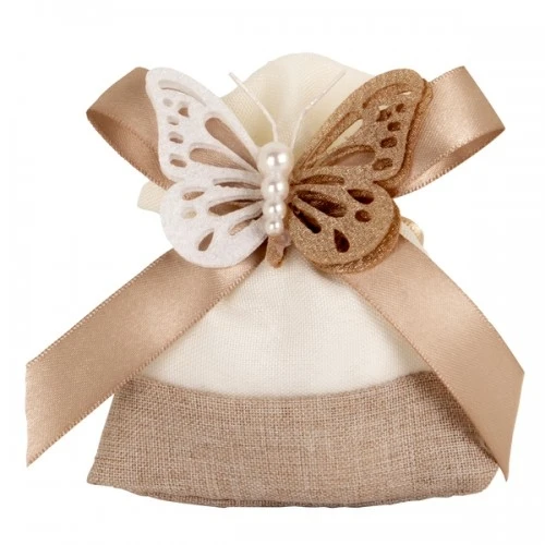 MARIPOSA BAG CONFETTI TORTORA CM.9X11 