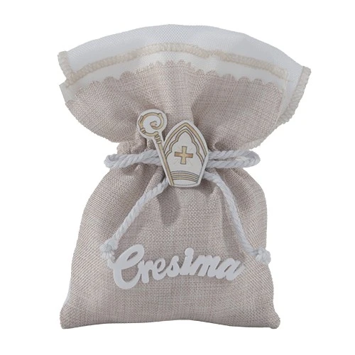 MEMENTO BAG CM 10X12 confetti per CRESIMA 