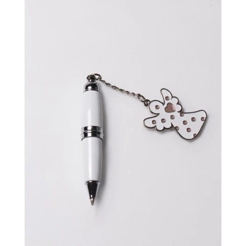 MINI PENNA BIANCA ANGELO BIANCO