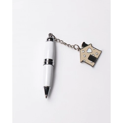 MINI PENNA BIANCA CASA BEIGE