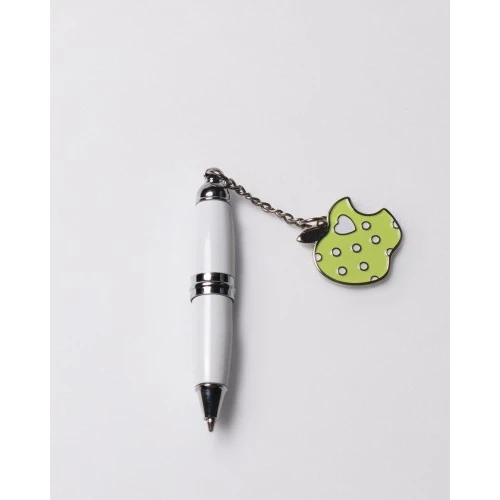 MINI PENNA BIANCA MELA VERDE