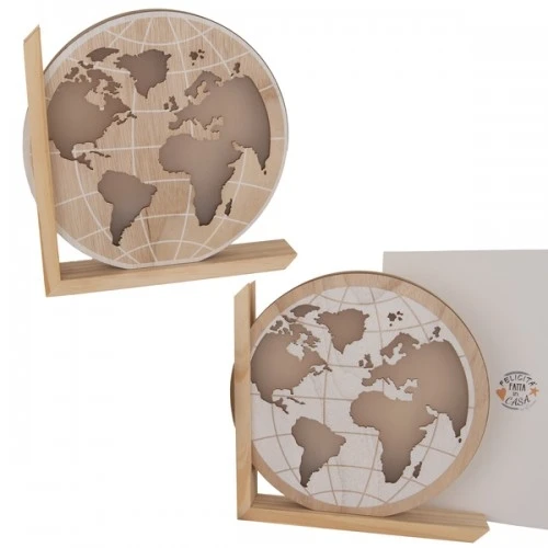BOMBONIERA - MONDE LED H.27 CON BOX 