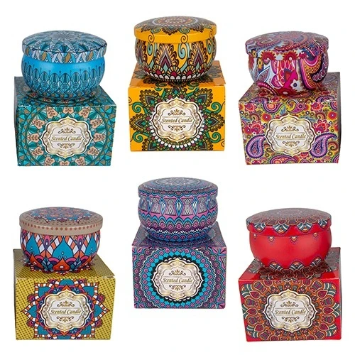 MOSAICO CANDELA METAL BOX DM.6