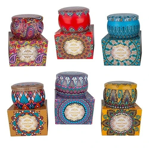 MOSAICO CANDELA METAL BOX DM.8