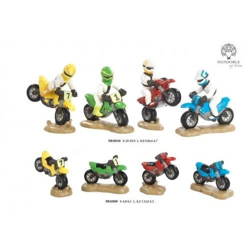 MOTO DA CROSS 6.1 CM. RESINA