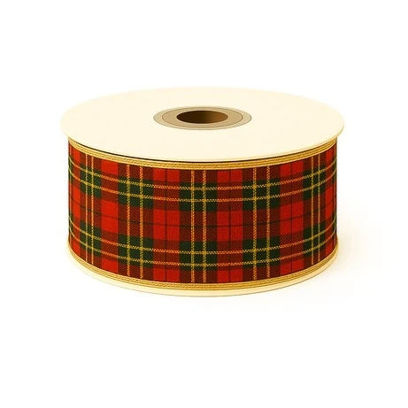NASTRO NATALE SCOZZESE 25MM 20MT 