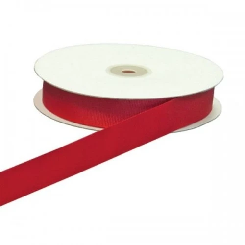 NASTRO GROSGRAIN ROSSO 10MM 50MT 