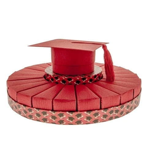 TORTA TOCCO LAUREA 24 PEZZI 17 CM