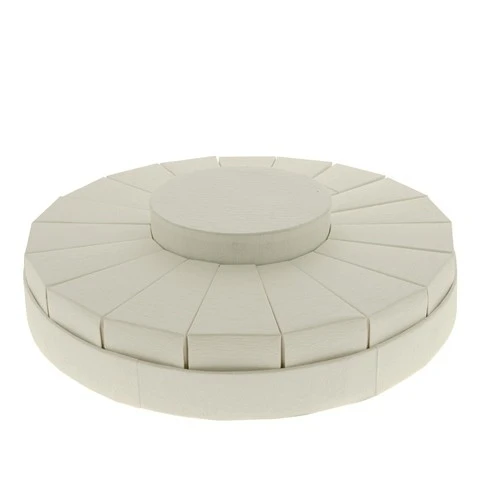 TORTABIANCA 18 PEZZI 30 CM