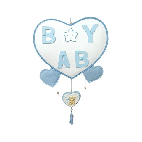 FESTONE NUVOLA BABY CELESTE CM.28X40