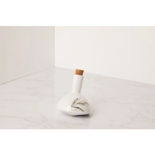OLIERA BIANCA DECORO FOGLIE