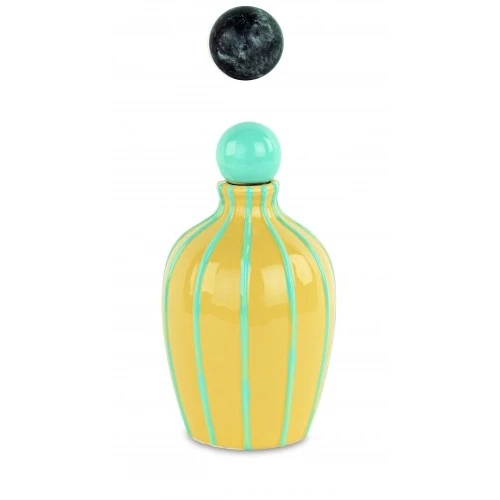 OLIERA GIALLA RIGHE CON SCAT.