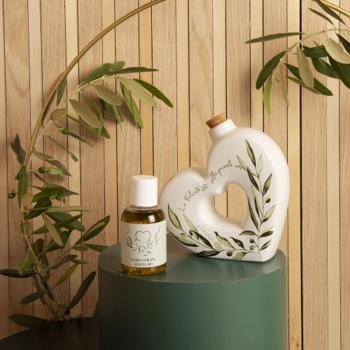 OLIERA CUORE CON BOCCETTA OLIO INCLUSA 