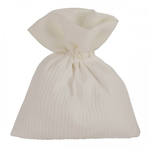 SACCHETTO CONFETTI ONDA BAG BIANCO CM.10X12