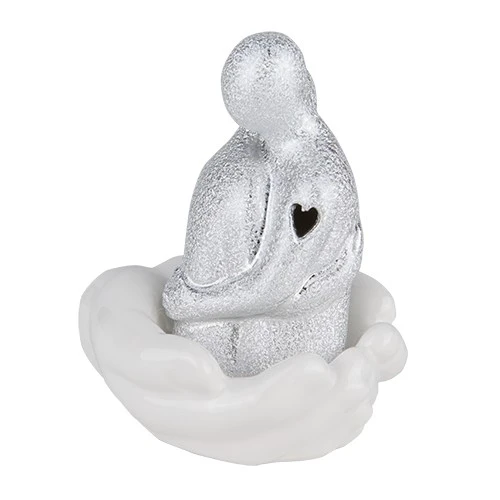 BOMBONIERA OPTIC COPPIA MANI LED H.10 