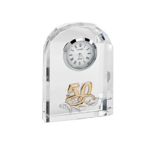 OROLOGIO CRISTALLO CINQUANTESIMO CM.7X2,8XH10