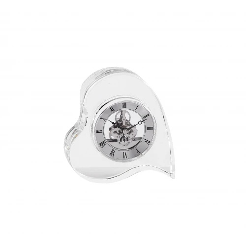 OROLOGIO CRISTALLO CUORE CM.14X15