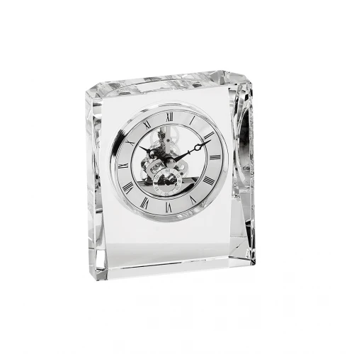 OROLOGIO CRISTALLO RETTANGOLARE CM.14X12